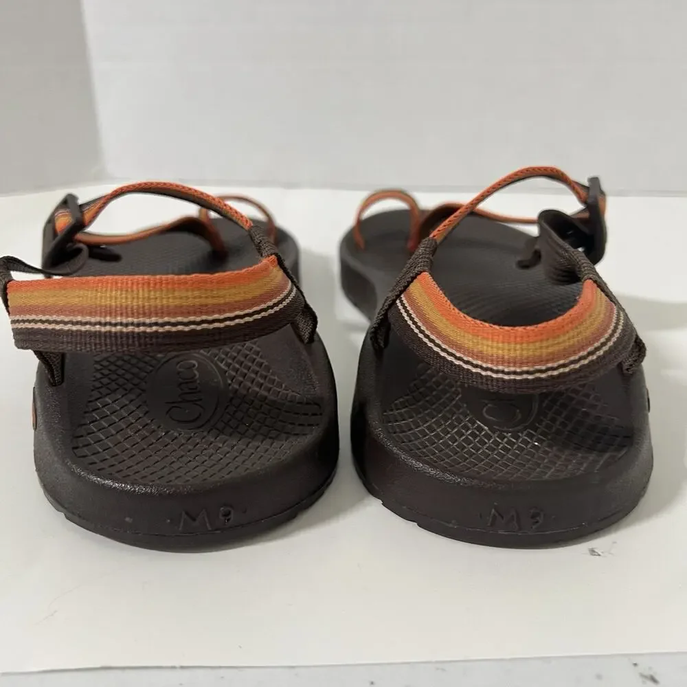 Chaco Bodhi Sandals Men's Size 9 Belt Java Brown Toe Loop Strappy Beach Shoes